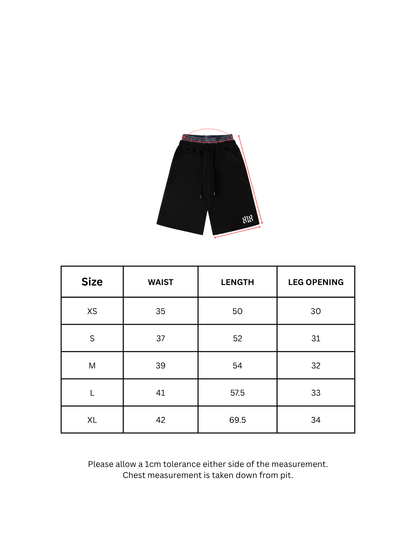 Boxer Sweatshorts Black