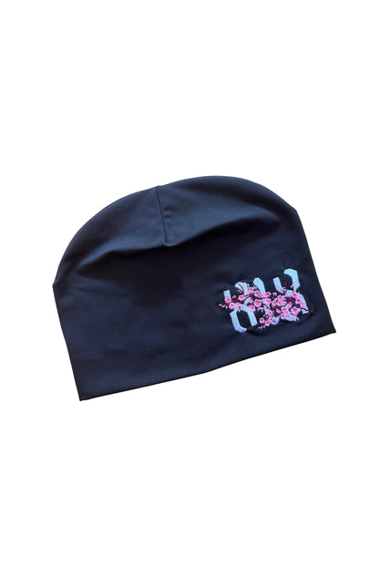 SKULL BEANIE - BLACK