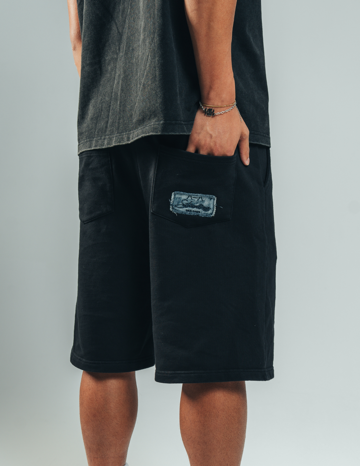 Boxer Sweatshorts Black