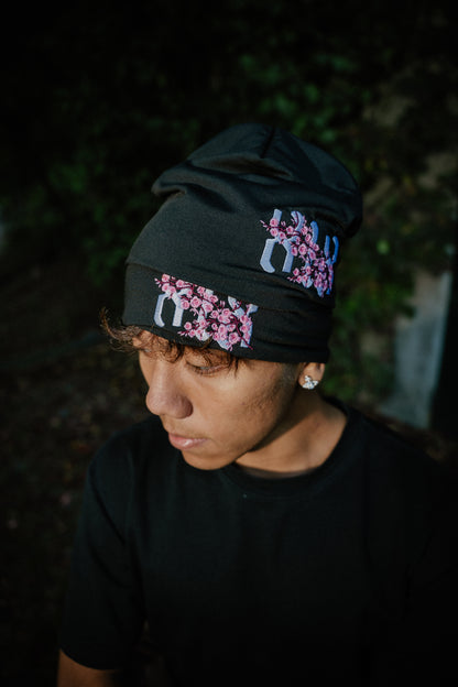 SKULL BEANIE - BLACK