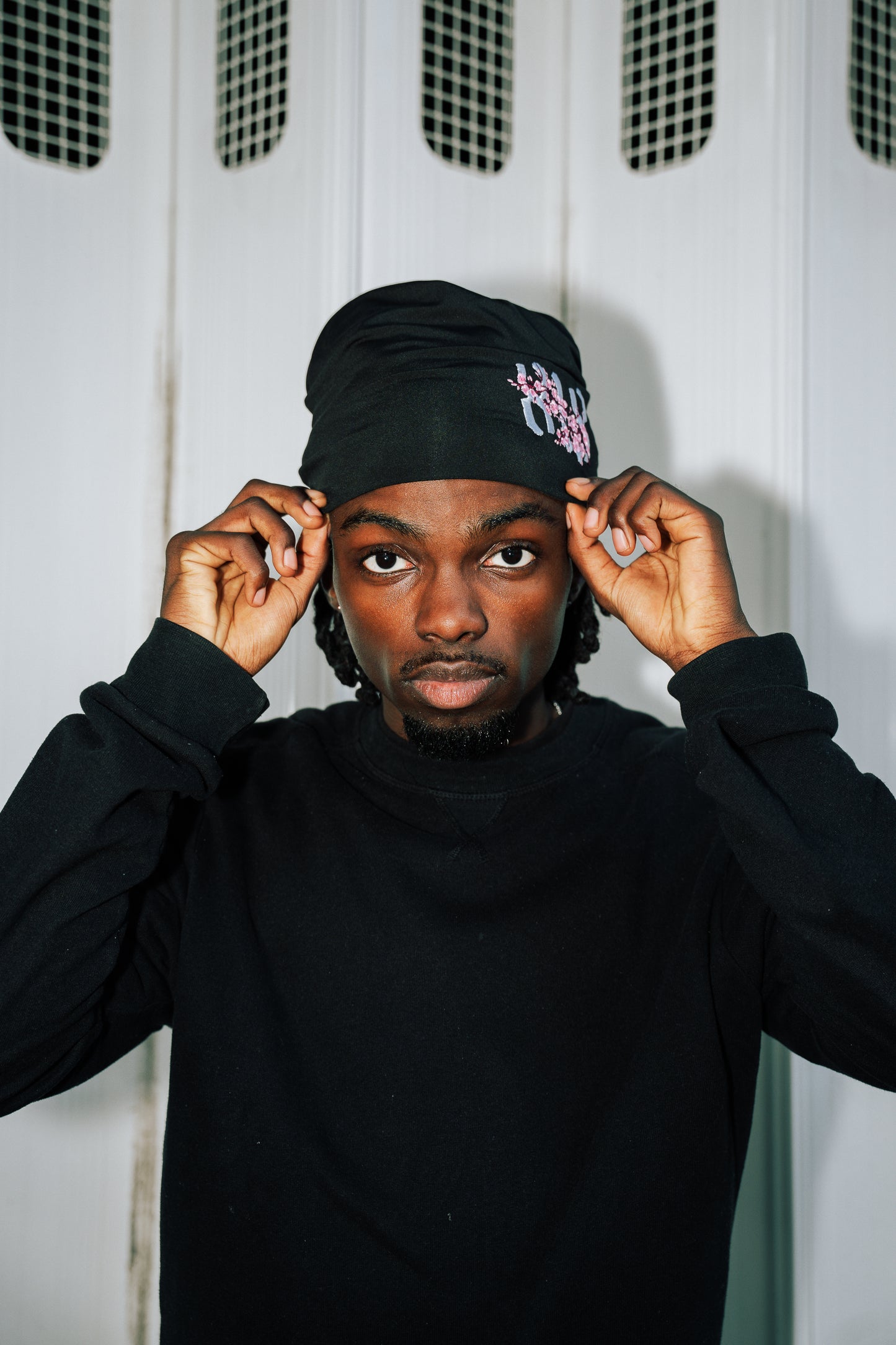 SKULL BEANIE - BLACK